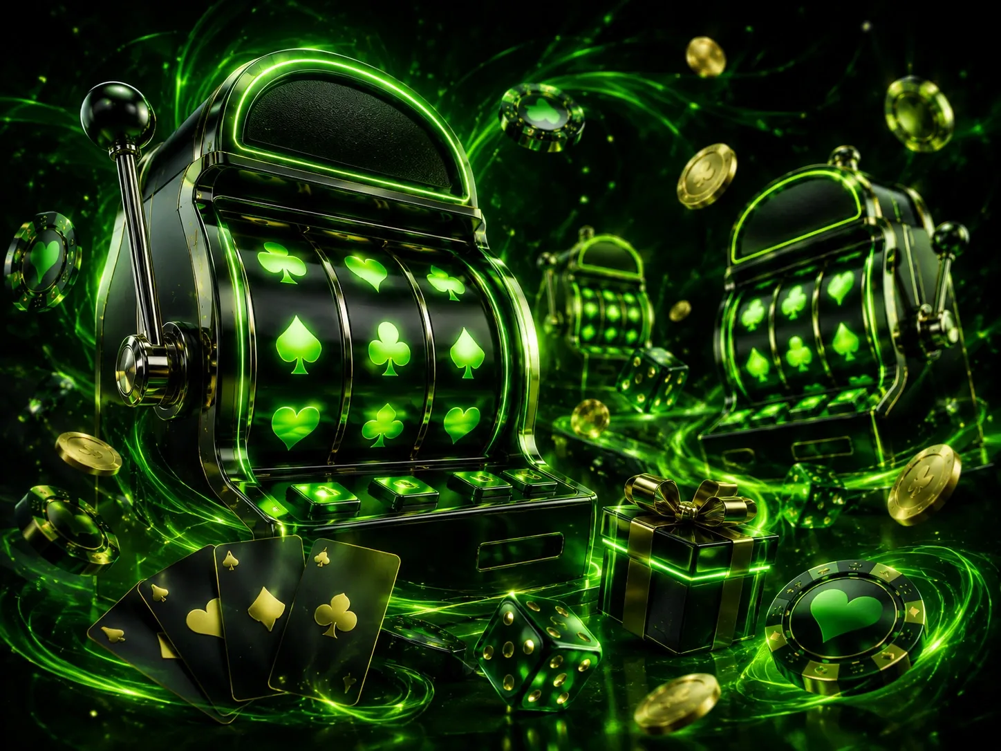 Neon Slot Machines Lucky Spin